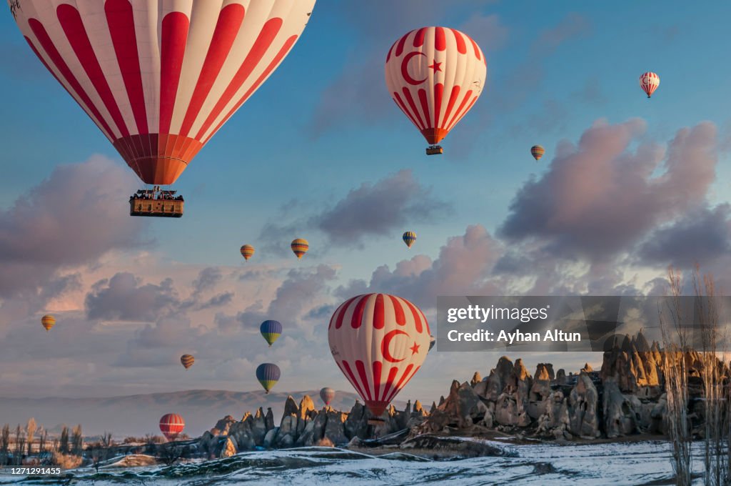 Hot Air Ballooning in Cappadocia, Nevsehir,Turkey