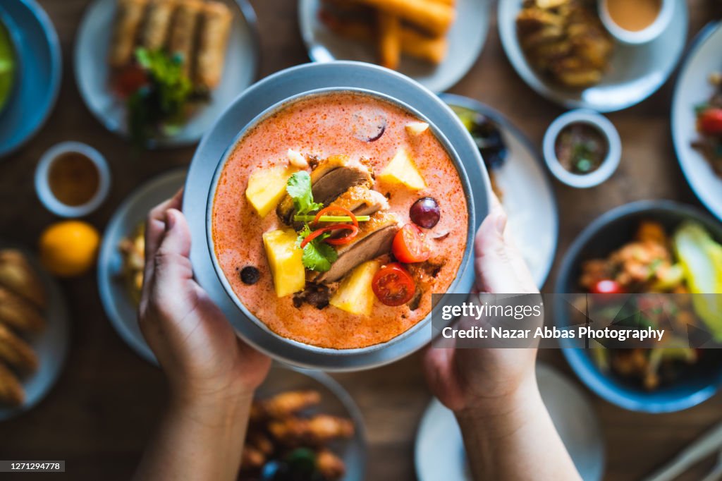 Thai Red Duck Curry.