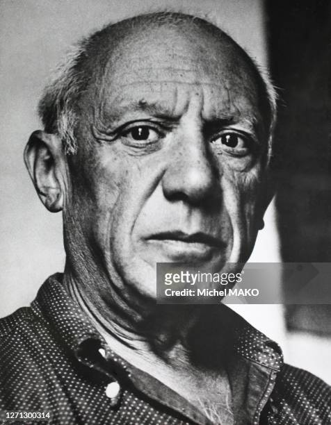 Portrait de Pablo Picasso en octobre, 1950.