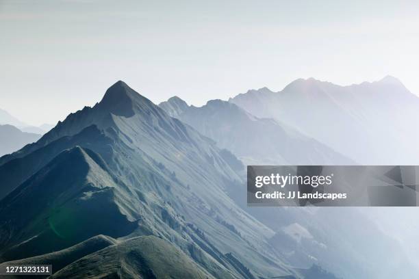 Alpine In Ridge Line Augstmatthorn Photos and Premium High Res Pictures - Getty Images