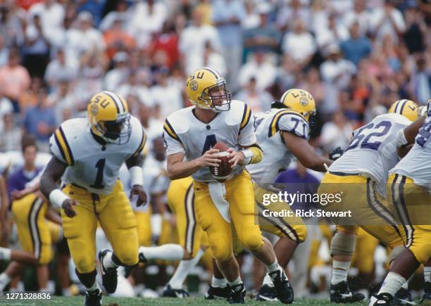 Jamie Howard Quarterback for the Louisiana State University Fighting Tigers during the NCAA Southeastern Conference college football game against the...