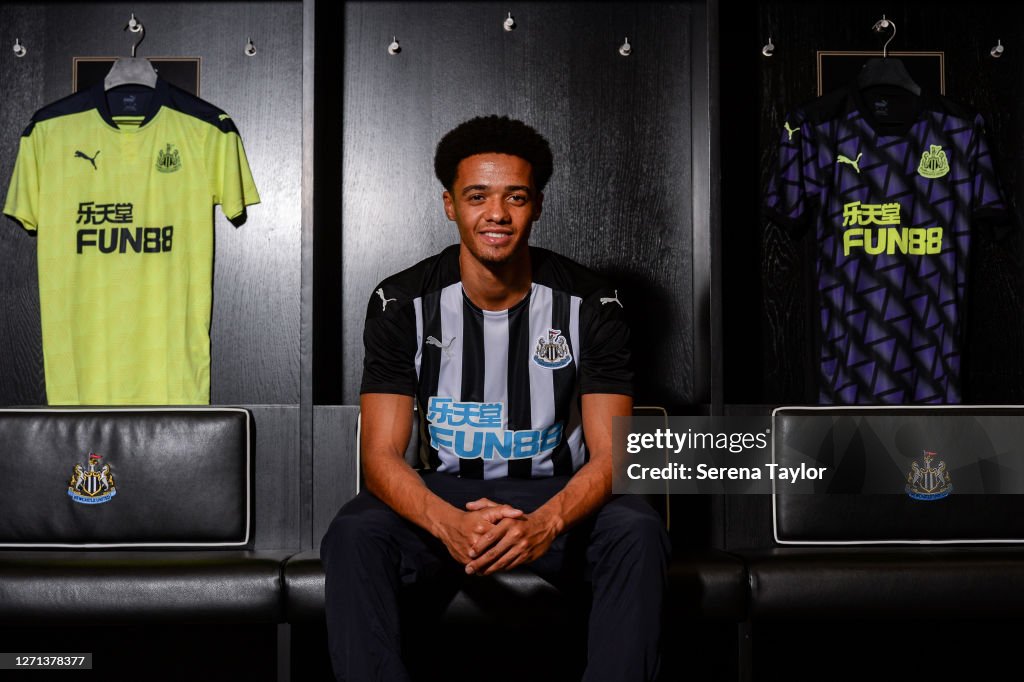 Newcastle United Unveil New Signing Jamal Lewis