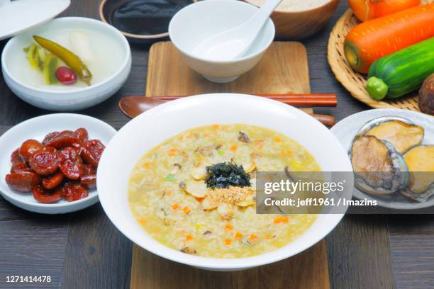 Abalone Rice Korean Porridge Photos and Premium High Res Pictures - Getty Images