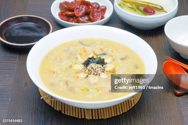 Abalone Rice Korean Porridge Photos and Premium High Res Pictures - Getty Images