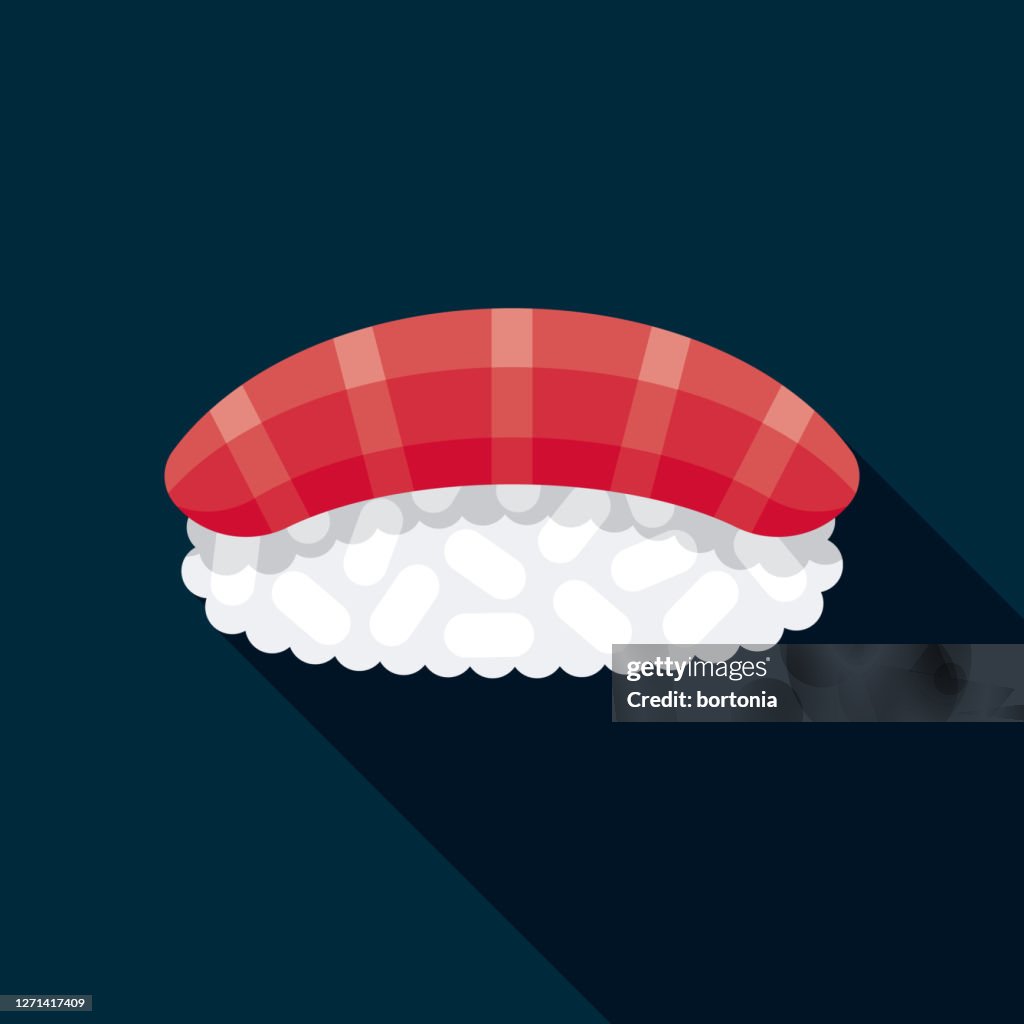 Maguro Tuna Sushi Icon