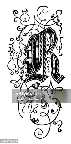 Letter R Engraved 500 Letter R Fonts Stock Photos, High-Res Pictures, and Images - Getty ...