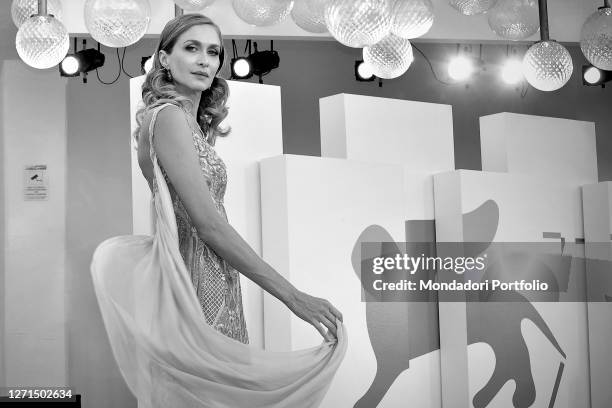 German producer Barbara Romer at the 77 Venice International Film Festival 2020. Notturno red carpet. Venice , September 8th, 2020
