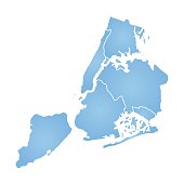 Map of New-York city