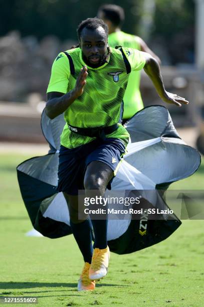 Jordan Lukaku of SS Lazio during the SS Lazio training session at the Fornello Center on September 09, 2020 in Rome, Italy.