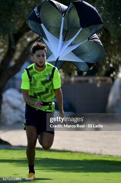 Sofian Kiyian of SS Lazio during the SS Lazio training session at the Fornello Center on September 09, 2020 in Rome, Italy.