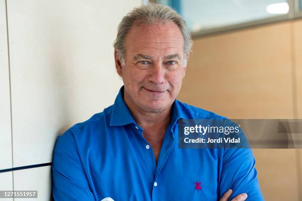 Spanish television show host, singer and actor Bertin Osborne poses for a portrait on September 9, 2020 in Sabadell, Spain.