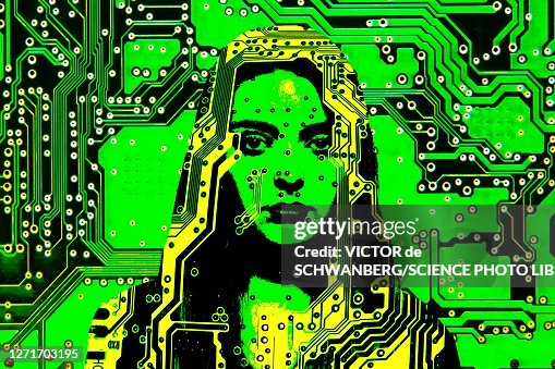 Artificial intelligence, conceptual image Artificial intelligence, conceptual image