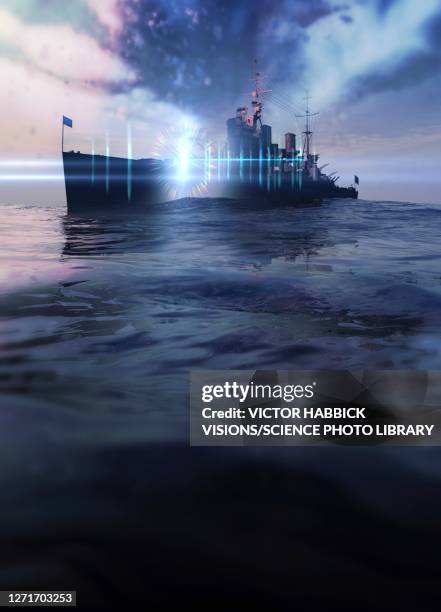 philadelphia experiment, illustration - us armed forces stock illustrations