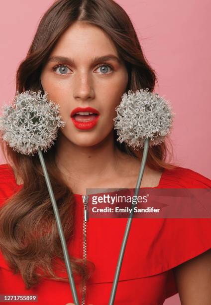 Actor Nell Tiger Free is photographed for Grumpy Magazine on June 14, 2019 in Los Angeles, Califronia.