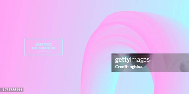 fluid abstract design on pink gradient background - sun setting white background stock illustrations