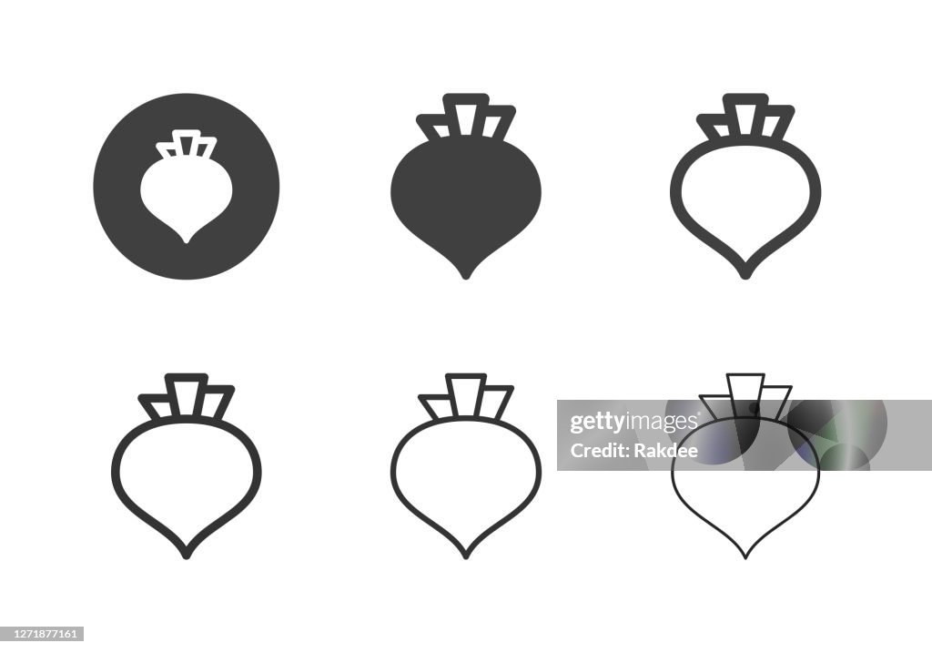 Beetroot Icons - Multi Series