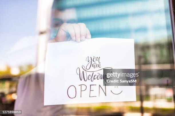 Now Reopen 1,221 Now Open Restaurant Stock Photos, High-Res Pictures, and Images ...