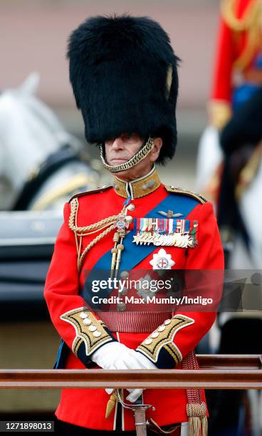 Prince Philip, Duke of Edinburgh attends the annual Trooping the Colour Parade on June 16, 2007 in London, England. Trooping the Colour is an annual...