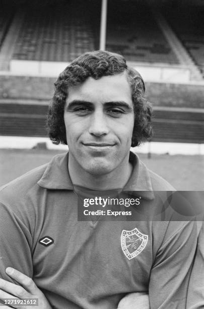 English footballer Peter Shilton of Leicester City FC, 1972.