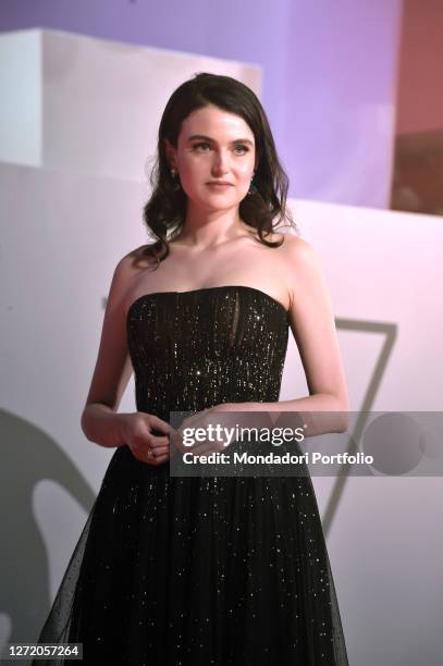 American actress Catherine Davis at the 77 Venice International Film Festival 2020. Run Hide Fight red carpet. Venice , September 10th, 2020