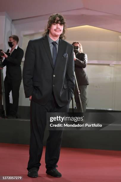 American actor Cyrus Arnold at the 77 Venice International Film Festival 2020. Run Hide Fight red carpet. Venice , September 10th, 2020