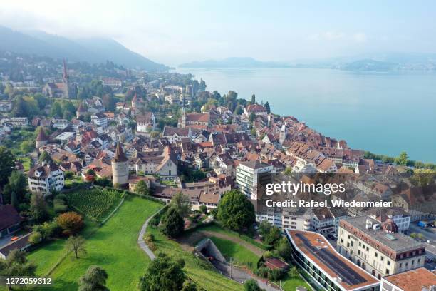 train panorama - zug stock pictures, royalty-free photos & images