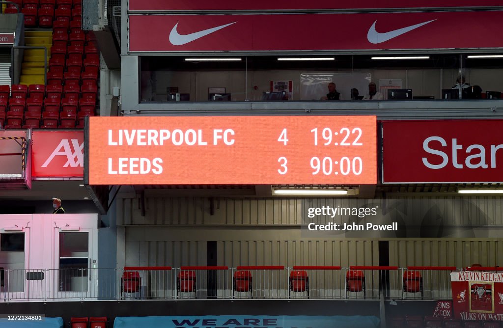 Liverpool v Leeds United - Premier League