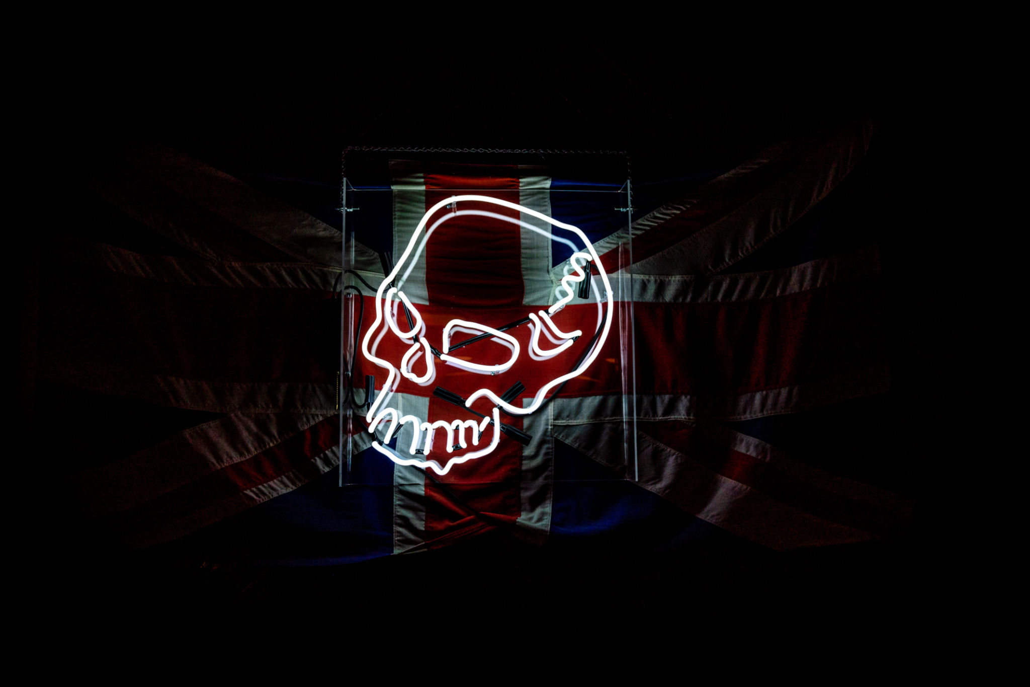 Skull Over Union Jack Skull Over Union Jack