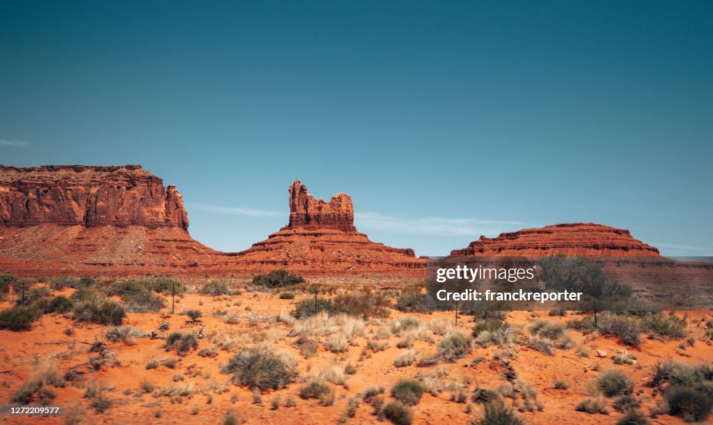 Monument valley landscape