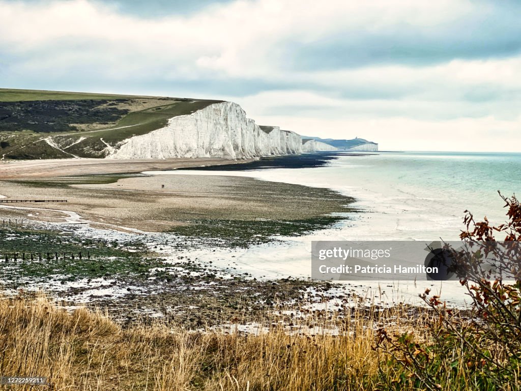 The Seven Sisters chalk cliffs