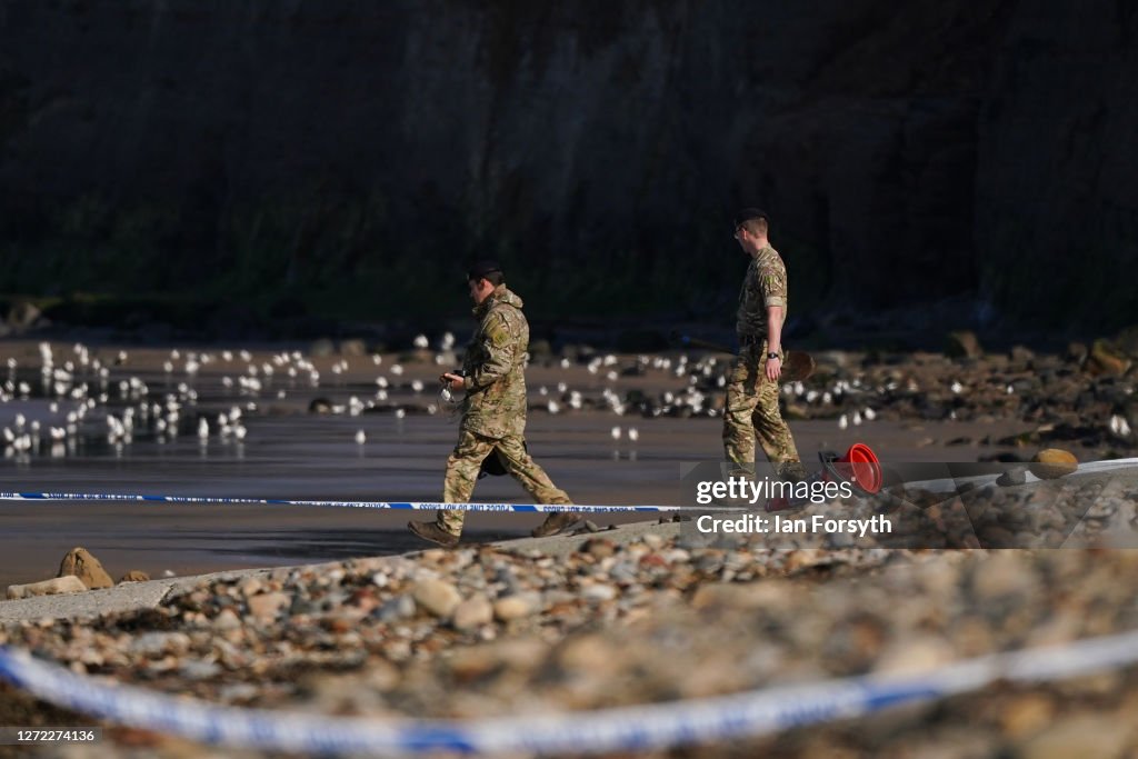 Grenade Found On Beach At Saltburn-by-Sea