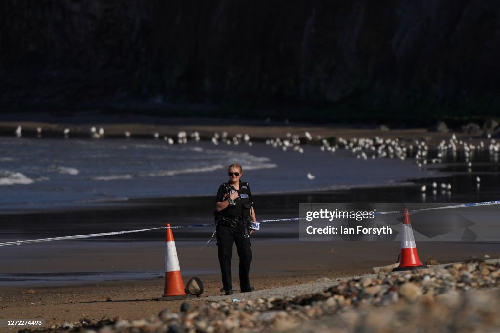 Grenade Found On Beach At Saltburn-by-Sea