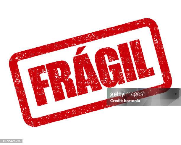 fragile portugiesische stempel - zerbrechlich stock-grafiken, -clipart, -cartoons und -symbole