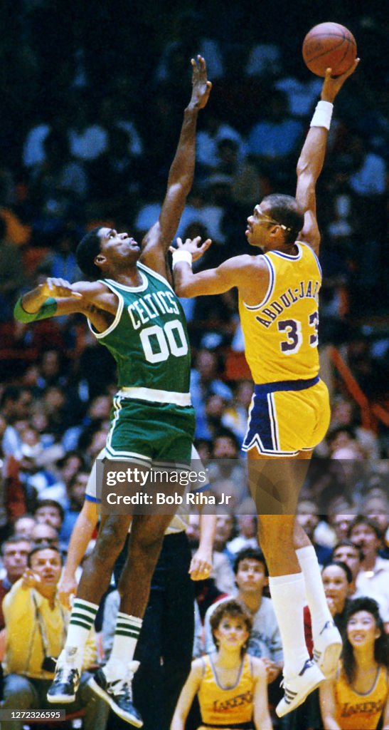 NBA Finals Kareem Abdul Jabbar Robert Parish