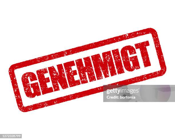 zugelassener deutscher stempel - erlaubt stock-grafiken, -clipart, -cartoons und -symbole