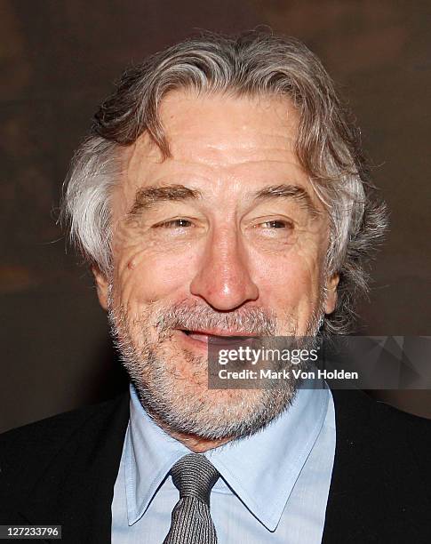 Actor Robert De Niro attends the Multicultural Benefit Gala to Celebrate "An Evening of Many Cultures" at the Metropolitan Museum of Art on September...