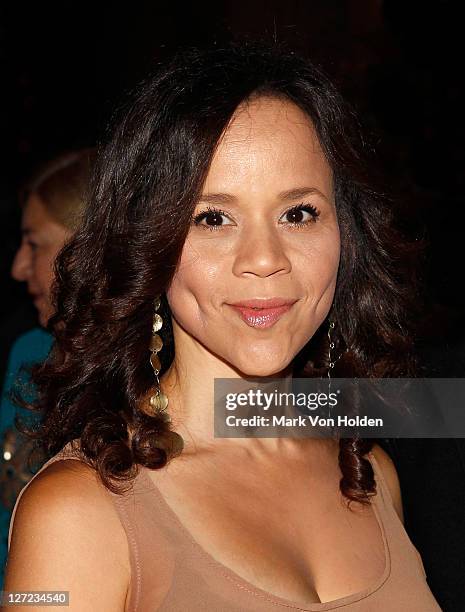 Actress Rosie Perez attends the Multicultural Benefit Gala to Celebrate "An Evening of Many Cultures" at the Metropolitan Museum of Art on September...