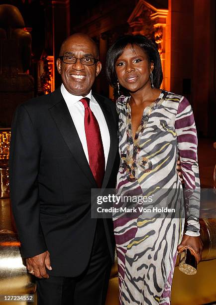 Al Roker and Deborah Roberts attend the Multicultural Benefit Gala to Celebrate "An Evening of Many Cultures" at the Metropolitan Museum of Art on...