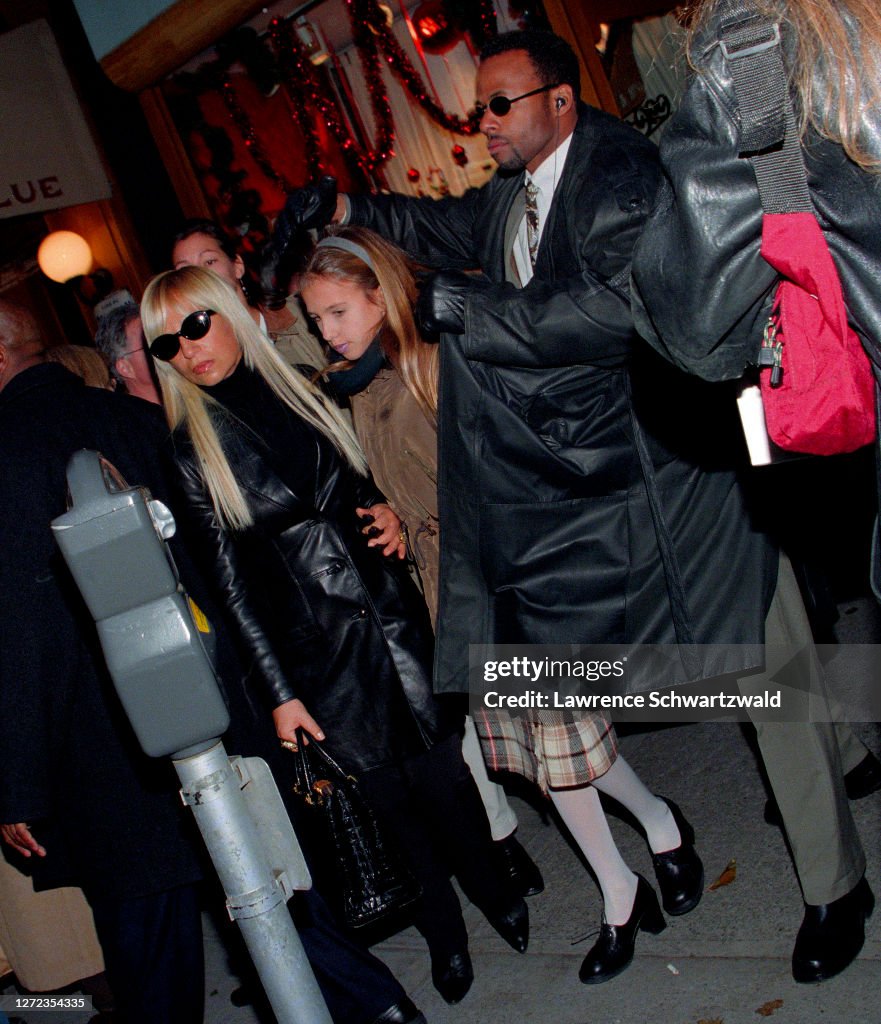 Donatella Versace and daughter, Allegra Beck
