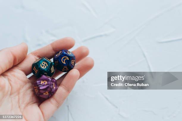 beautiful astrological cube with the sign of pisces - sorte imagens e fotografias de stock