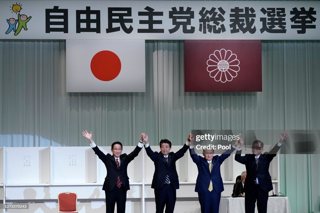 Yoshihide Suga Wins Japan's Ruling Party LDP Leadership Election