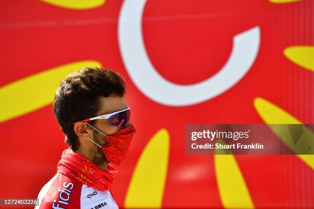 Jesus Herrada Lopez of Spain and Team Cofidis Solutions Credits / Mask / Covid safety measures / during the 107th Tour de France 2020, Covid-19...