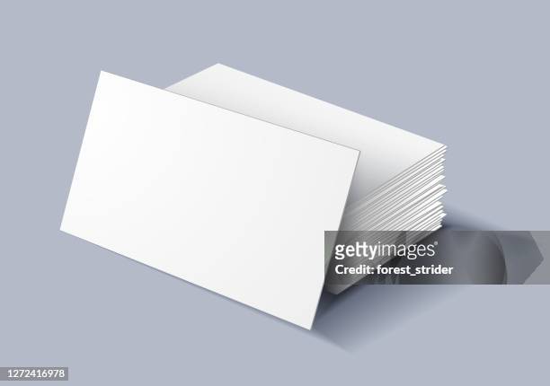 business card mockup - note pad on table stock illustrations
