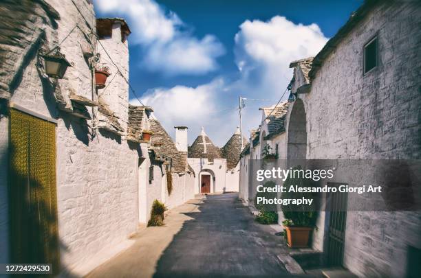 pugliese conicity - alberobello 個照片及圖片檔