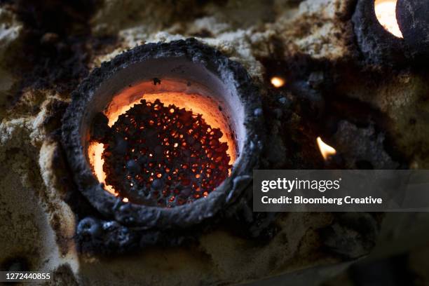 molten iron - furnace stock pictures, royalty-free photos & images