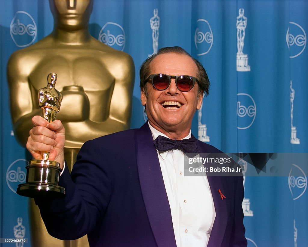 Winner Jack Nicholson at Academy Awards 1998