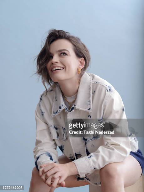 Actress Emma Mackey is photographed for French Glamour Magazine on October 16, 2019 in London, England.