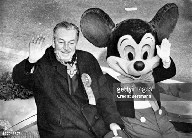 Walt Disney died at the age of 65. He rode proudly January 1, 1966 as Grand Marshal of the Rose Parade with a character he made a household name,...