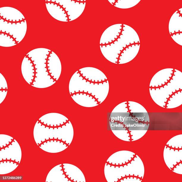 Baseball Repeating Pattern Photos and Premium High Res Pictures - Getty ...