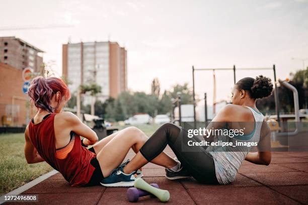 as hard as we can do - bodyweight training stock pictures, royalty-free photos & images